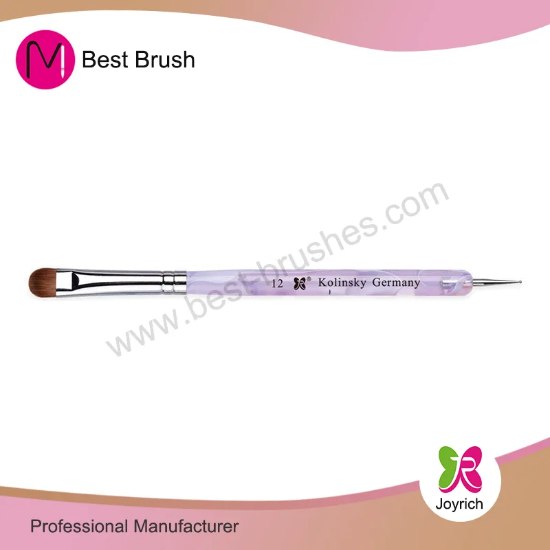 11 Dark Blue Kolinsky French Nail Brush
