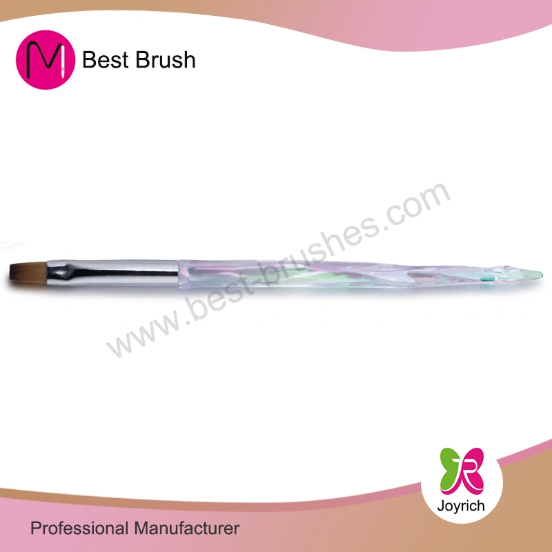 ရောင်စုံ Clear Clear acrylic konlinsky ဆံပင် Gel Brush