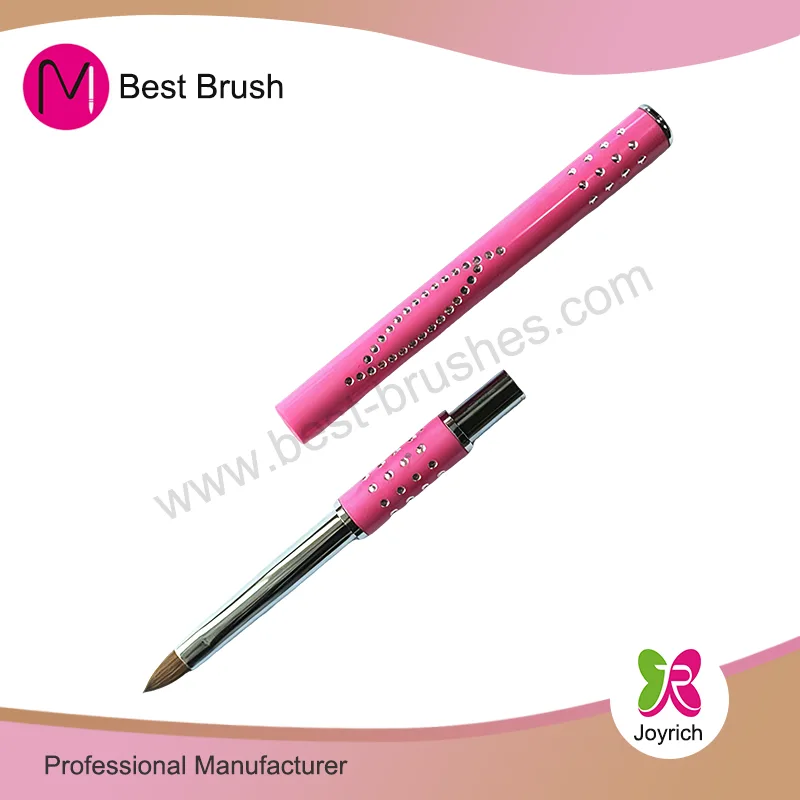 ပန်းရောင်သတ္တု Kolinsky 3D Nail Brush